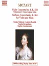 MOZART: Violin Concerto No. 4 / Sinfonia Concertante